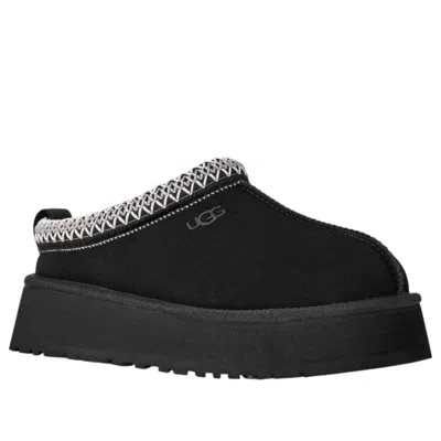 Ugg Tazz Ii Suede Platform Mules In Black