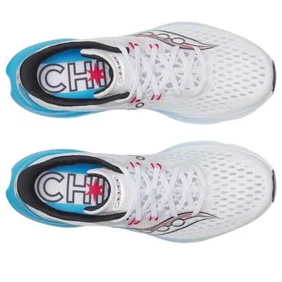 Saucony (wmns)  Chicago Kinvara 16 'white Blue' In Multi