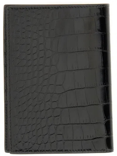 Tom Ford Leather Passport Holder