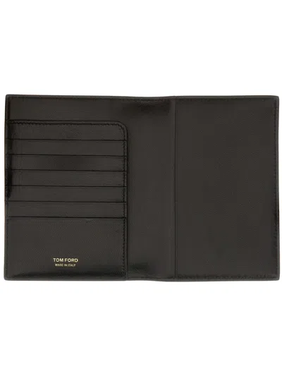 Tom Ford Leather Passport Holder