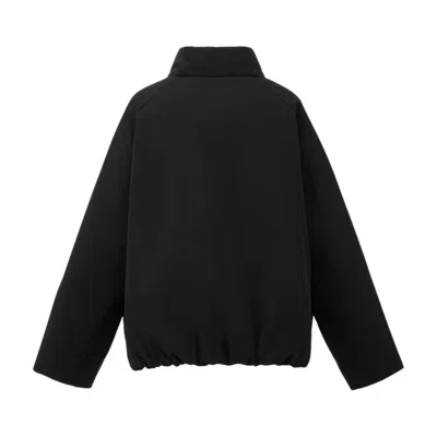 Onitsuka Tiger Stand-up Collar Pocket Down Jacket 'black'