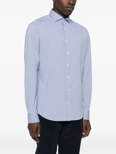 Traiano Camisa Rossini Radical In Blue