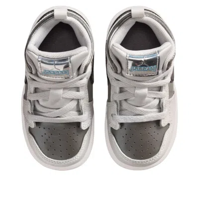 Jordan (td) Air  1 Mid Se' Photon Dust Flat Pewter' In Gray