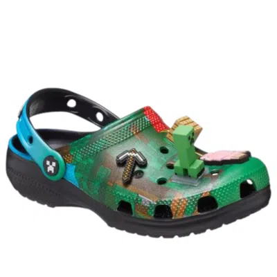 Crocs Minecraft Classic Clog In Multi