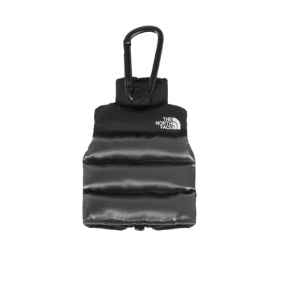 The North Face Lie Down Best Keyring 'silver Grey' In Black