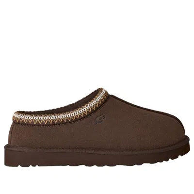 Ugg Tasman Cocoa-coloured Eather Slip-ons In Brown