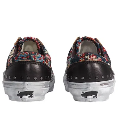 Vans Old Skool 36 Vibram Floral Rivets Sneakers In Black
