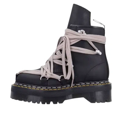 Dr. Martens 1460 Rick Owens Megalace Leather Platform Boots In Multi
