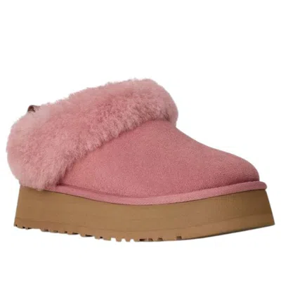 Ugg Platform Suede Flat Mules In Multi
