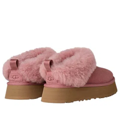 Ugg Platform Suede Flat Mules In Multi