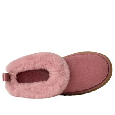 Ugg Platform Suede Flat Mules In Multi