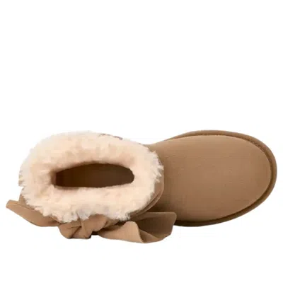 Ugg (wmns)  Classic Mini Bow Boot 'sand' In Multi