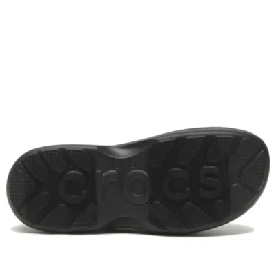 Crocs Soho Y-strap Platform Sandals In Black