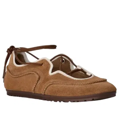 Ugg Quill Ballet Sneakers In Brown