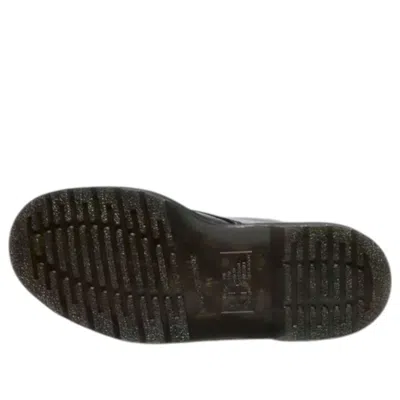 Dr. Martens 1460 Croc Embossed Combat Boot In Black