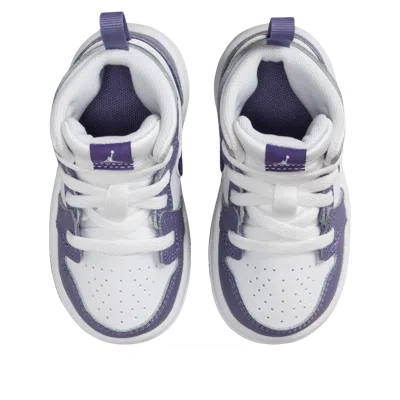 Jordan (td) Air  1 Mid 'dusty Amethyst White Court Purple' In Blue