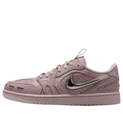 Jordan (wmns) Air  1 Low Method Of Make 'particle Rose Metallic Silver' In Pink