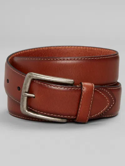 Levi's Tab & Rivet Leather Belt In Brown