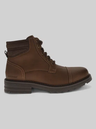 Dockers Mens Thomas Stain Defender Rugged Boot In Brown