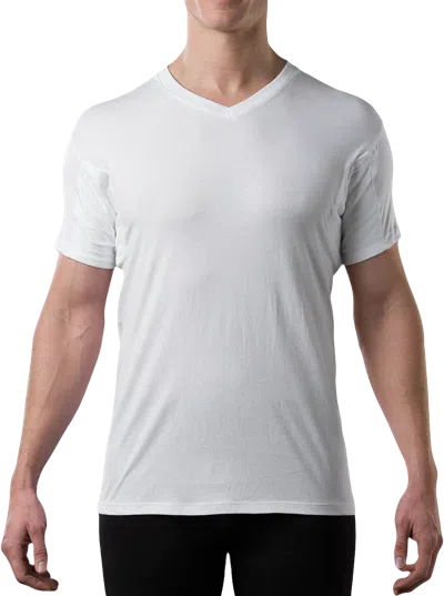 Thompson Tee Sweatproof V-neck Undershirt In White