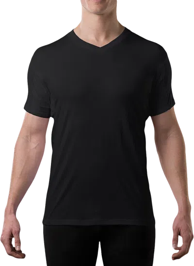 Thompson Tee Sweatproof V-neck Undershirt In Black