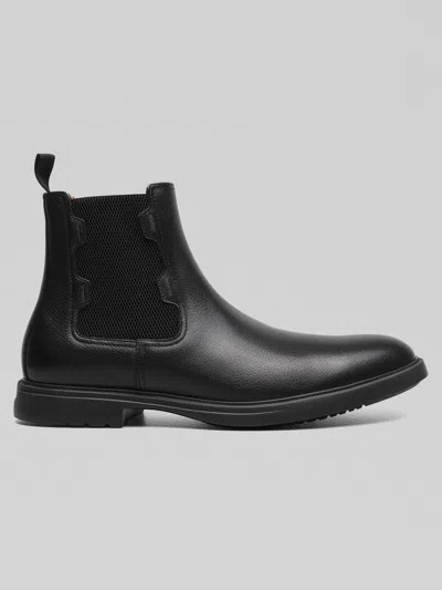Stacy Adams Townsend Plain Toe Chelsea Boots In Black