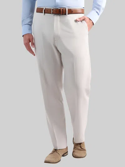 Haggar Classic Fit Smart Wash Suit Pants In White