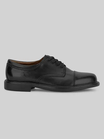 Dockers Gordon Leather Dress Shoes For Men Casual Cap Toe Mens Oxford Shoes In Black