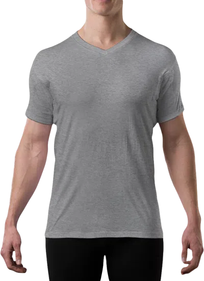 Thompson Tee Sweatproof V-neck Undershirt In Gray