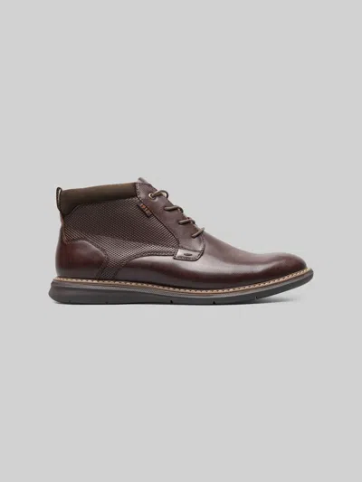 Nunn Bush Chase Plain Toe Chukka Boots In Brown
