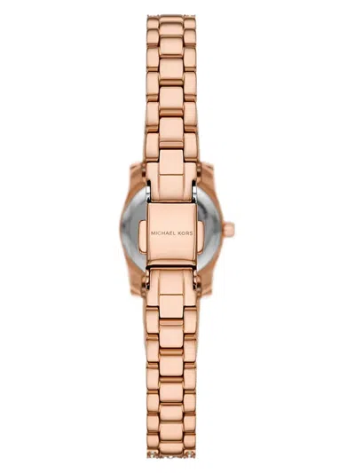 Michael Kors Mini Lexington 19mm Watch In Pink