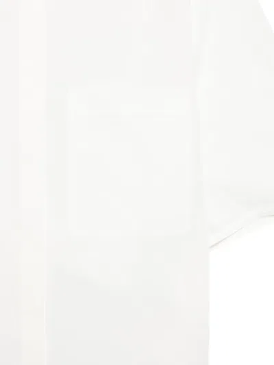 Christian Wijnants Cropped Short-sleeved Shirt In White