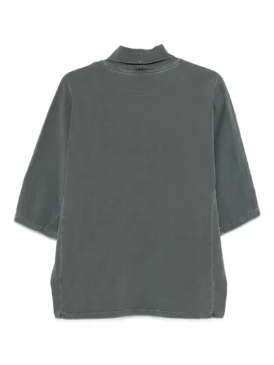 Christian Wijnants Tiria Turtleneck Top In Gray