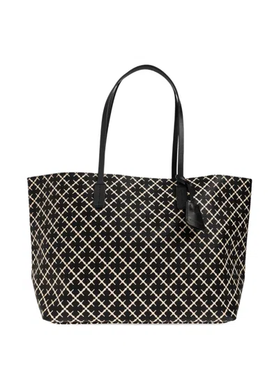 By Malene Birger Abigail Printed Tote Bag In Black