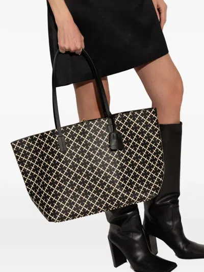 By Malene Birger Abigail Printed Tote Bag In Black