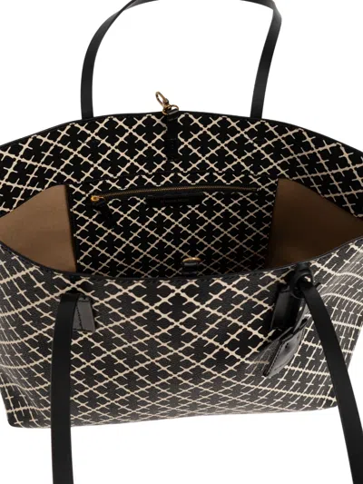 By Malene Birger Abigail Printed Tote Bag In Black