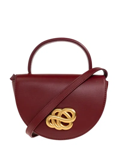 By Malene Birger Cebelli Leather Tote Bag In Burgundy