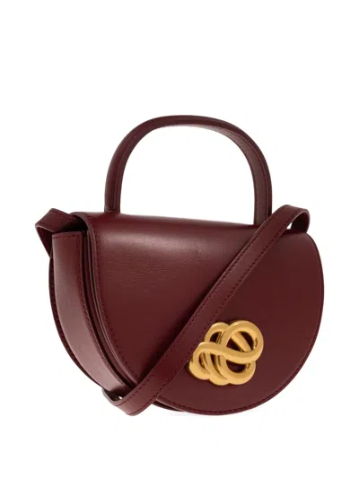 By Malene Birger Cebelli Leather Tote Bag In Burgundy