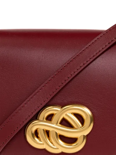 By Malene Birger Cebelli Leather Tote Bag In Burgundy