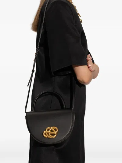 By Malene Birger Cebelli Leather Tote Bag In Black