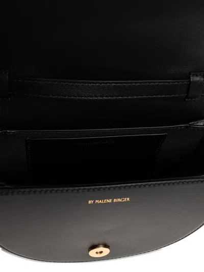 By Malene Birger Cebelli Leather Tote Bag In Black