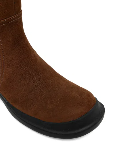 Jeffrey Campbell Zip-up Knee-high Boots In Brown