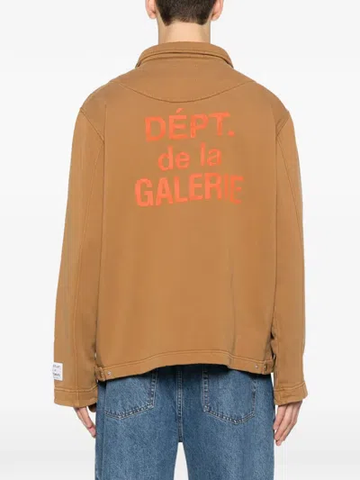 Gallery Dept. Long-sleeved Casual Jacket In Brown