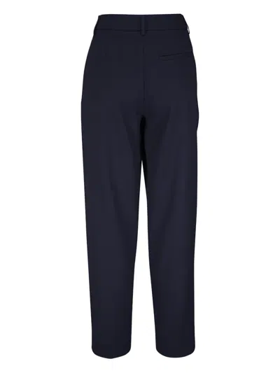 Twp Harrison Midnight Panelled Trousers In Blue