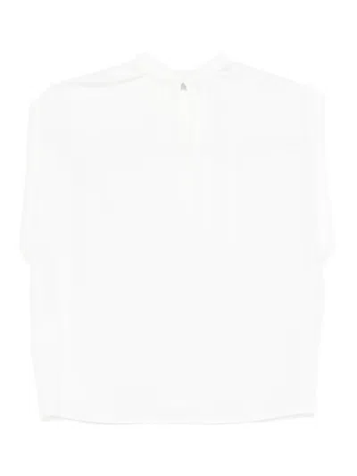 Drhope Bow Shirt In White