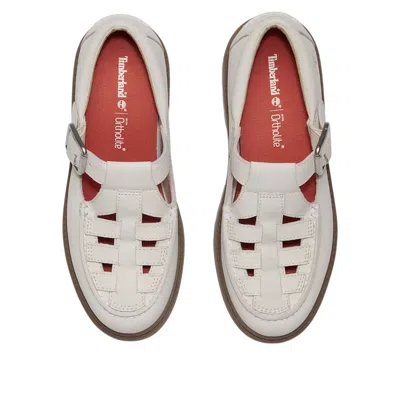 Timberland (wmns)  Stone Street Platform 'natural Nubuck' In White