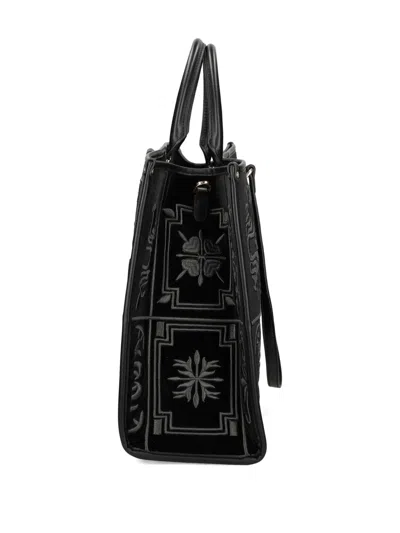 My Best Bag Patterned Tote Bag In Black