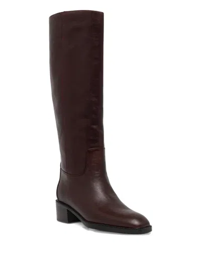 Jeffrey Campbell Lada Knee-high Boots In Red
