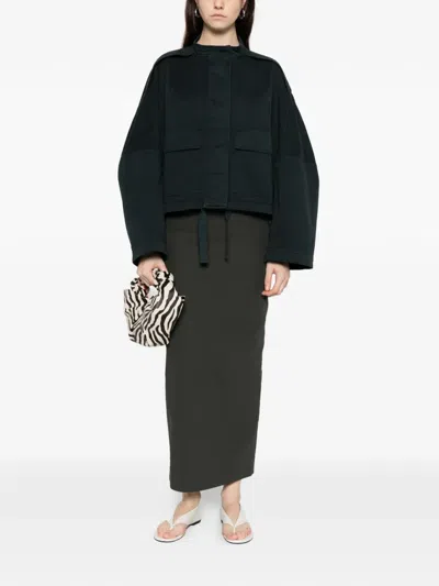 Christian Wijnants Julora Flap-pocket Jacket In Blue