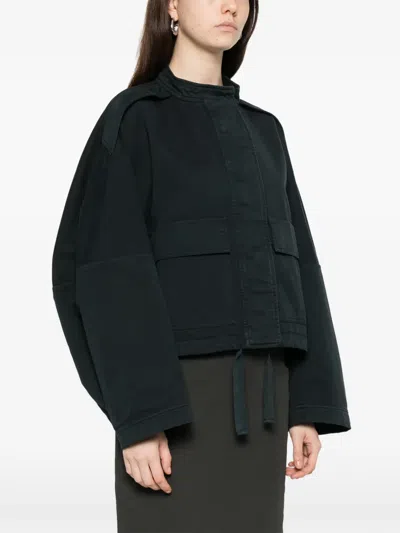 Christian Wijnants Julora Flap-pocket Jacket In Blue